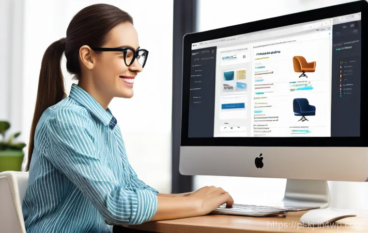 개발자 도구 활용법 웹사이트 문제 해결하기 - **Prompt 1: Element Inspector - Real-Time Web Design**
"A bright, clean, modern office or home o...