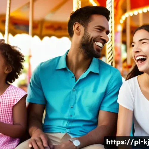Home 31 컴포넌트 기반 개발의 실용적 접근 - **Prompt:** A diverse family enjoying a lively day at a public amusement park. The family consists o...